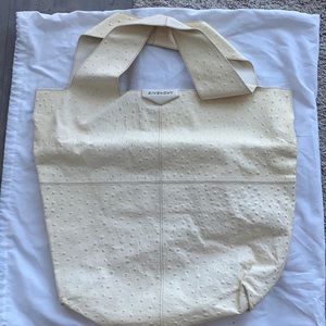 Givenchy white leather bag